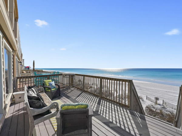 Stunning Oceanfront Four Bedroom Townhome in Destin
